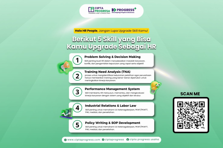 Saatnya HR Naik Level: 5 Skill Penting yang Wajib Di-upgrade untuk Menjadi Strategic Partner Perusahaan